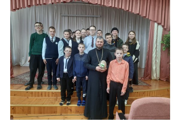 Встреча с Иереем Сергием Дешуком,  настоятелем храма Святителя Николая Чудотворца 