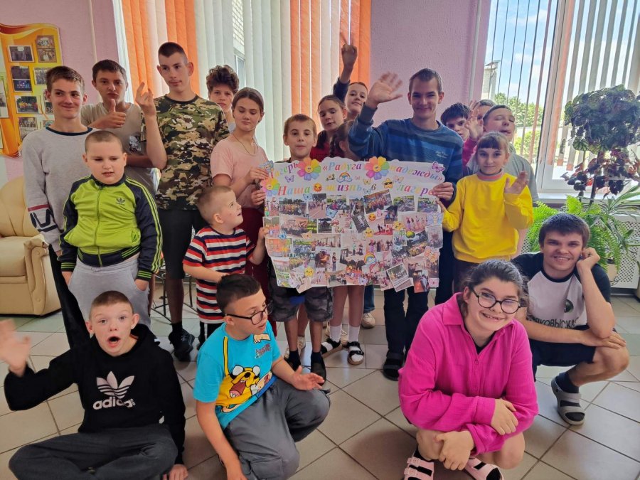 Закрытие лагерной смены 