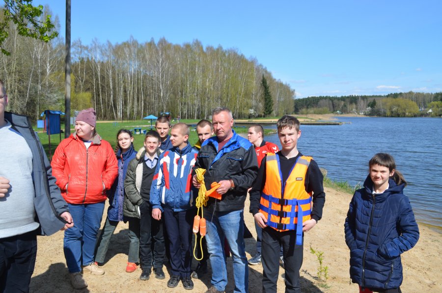 Экскурсия в Волковысский районный  спасательный пункт ОСВОД