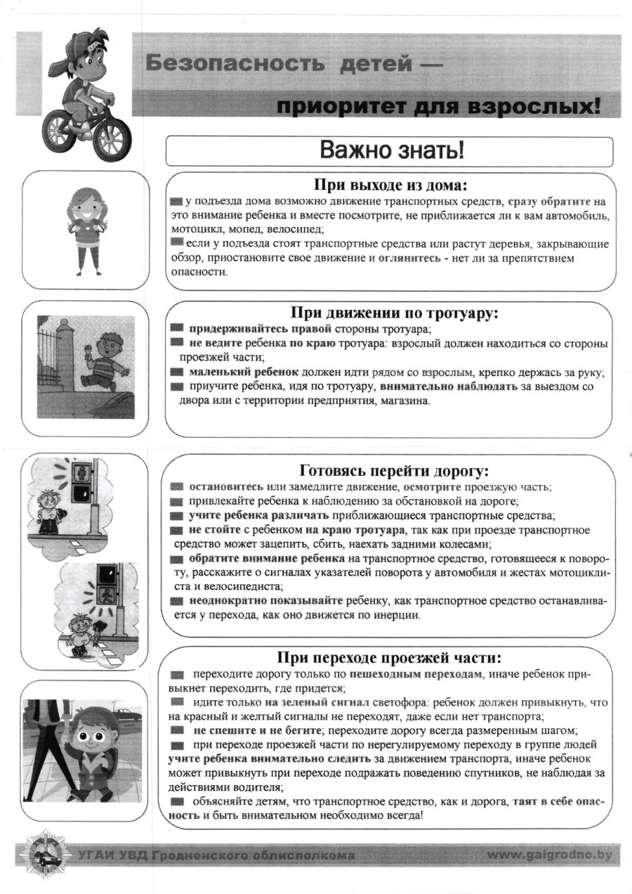 Безопасность детей-приоритет для взрослых
